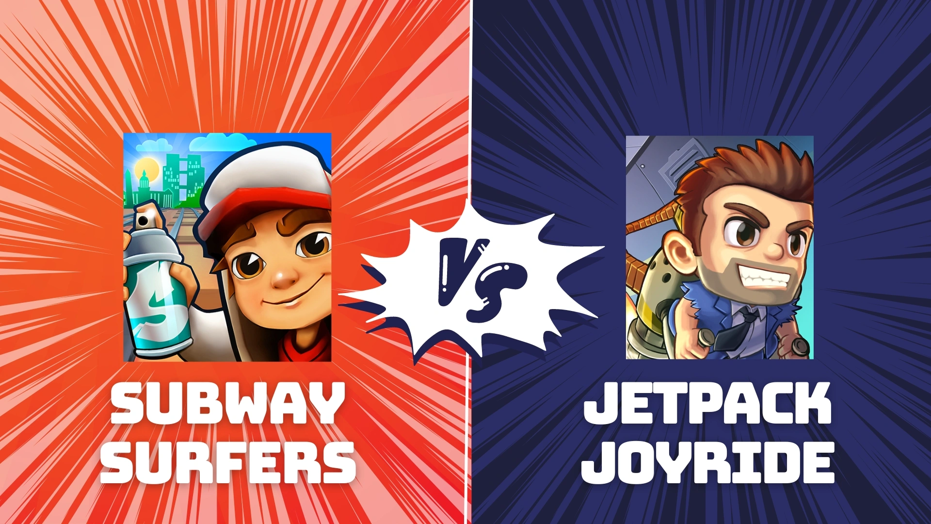 Subway Surfers vs Jetpack Joy Ride 1 Subway Surfers vs Jetpack Joy ride